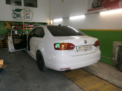 Установка ГБО на авто Volkswagen Jetta 2.5 USA газ на машину Gaz Ok Газ ОК Киев